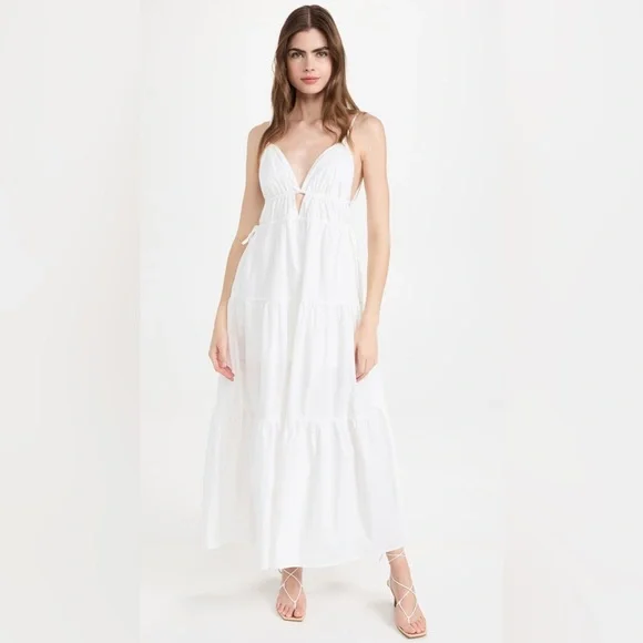 chinese dress ladies Maxime Pearl Straps Maxi Dress main image 0